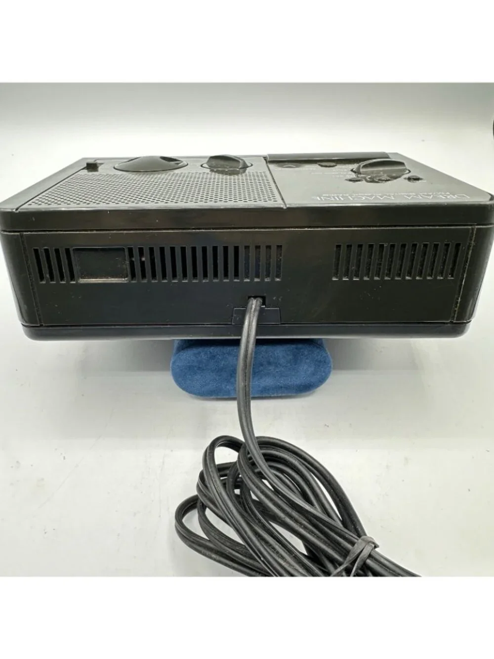 Sony Dream Machine Clock Radio FM AM Digital Alarm Vintage Black 1980s